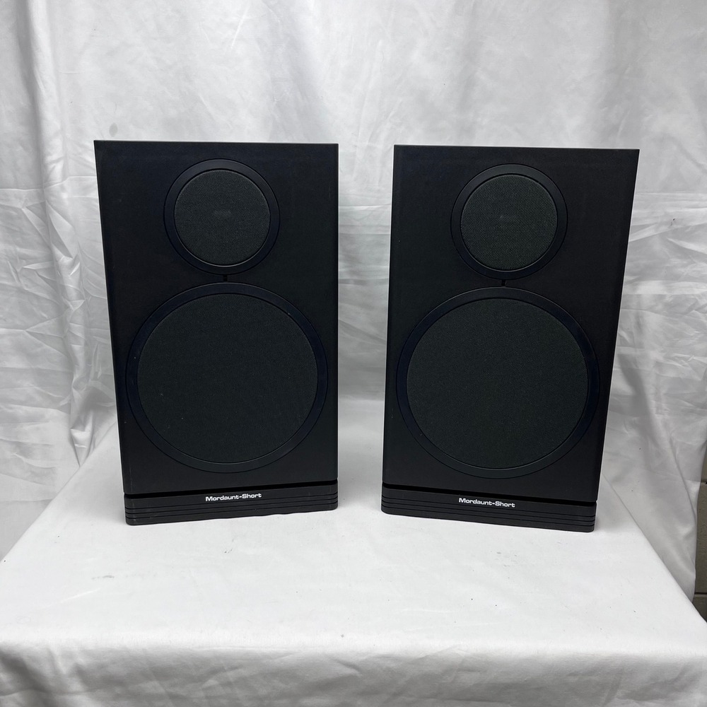 Mordaunt-Short MS 5.20 Audiophile HiFi Black Bookshelf Speakers Pair